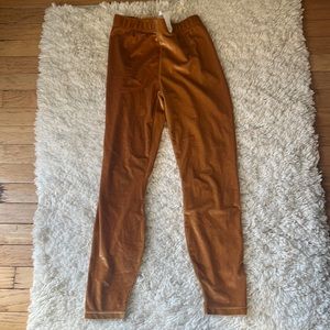 Fabletics XS velour leggings